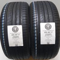 2 GOMME 205 40 17 YOKOHAMA A52337