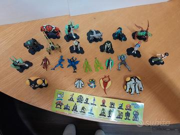 Ben10 micros figure BEN025 - BEN041  lotto 24 pz