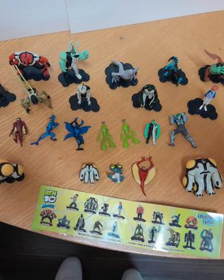 Ben10 micros figure BEN025 - BEN041  lotto 24 pz