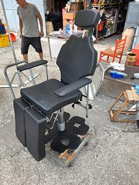 poltrona tatuatore professionale 