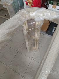 Tavolo e bacheca in Rattan 