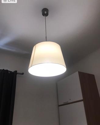 Lampadario e 2 lampade da tavolo o comodino