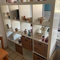 Scaffale divisorio lubreria Ikea Kallax