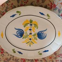 piatto grande Coop ceramica Imola 1970 