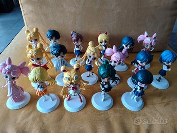 17 Qposket Banpresto SAILOR MOON - pari al nuovo 
