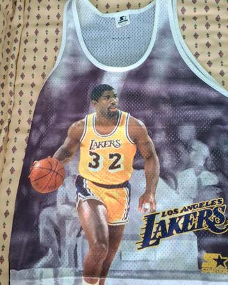 Maglietta Nba Magic Johnson Lakers 
