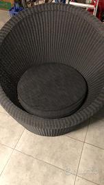 Poltrona da giardino