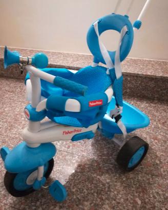 Fisher Price Triciclo elite Azzurro