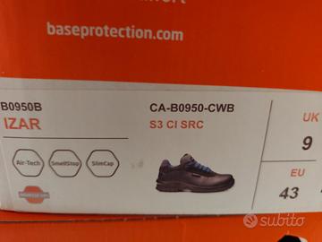 scarpe antinfortunistiche altre misura 43