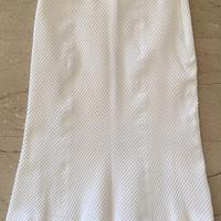 Gonna Moschino bianca