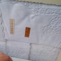 lenzuola nuove ricamate a mano