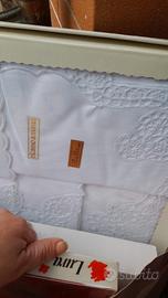 lenzuola nuove ricamate a mano