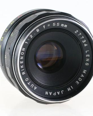 Obiettivo fotografico Auto Rikenon 55 mm 1:2.8