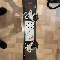 Tavola Snowboard  + attacchi montagna