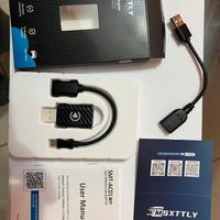 Android auto/Apple car play da cablato a wirless