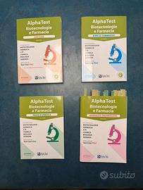 Alpha test Biotecnologie, Farmacia, Bio- Kit 4 vol