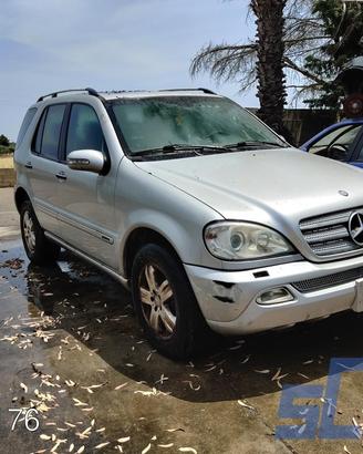 MERCEDES CLASSE M W163 ML 270 CDI 163CV ricambi