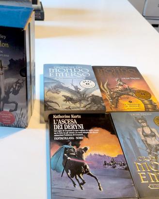Lotto 7 libri fantasy Troisi, Bradley, Kurtz