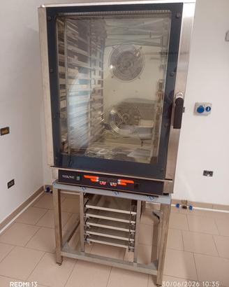 forno professionale con sonda e supporto 