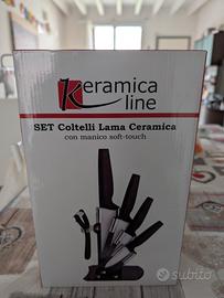 Set coltelli lama in ceramica 