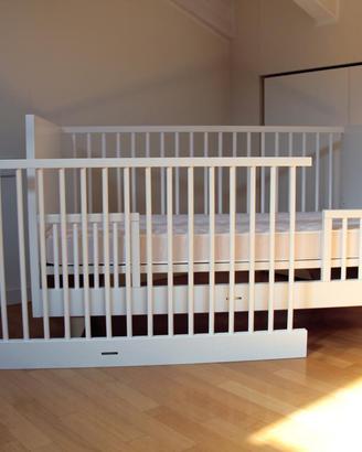 Lettino evolutivo bambini 70x140 cm.