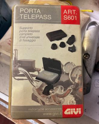 porta telepass per moto