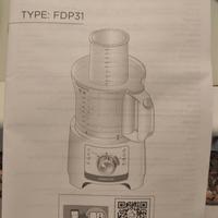 Robot tritatutto da Cucina Kenwood Multipro 