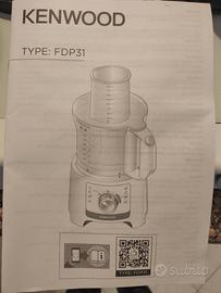 Robot tritatutto da Cucina Kenwood Multipro 