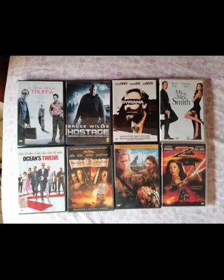 DVD, Pitt, Clooney,Banderas, Cage, Willis, Depp