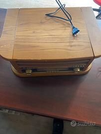 Giradischi vintage Jopstar con radio AM/FM  retrò