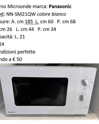 Forno Microonde marca: Panasonic