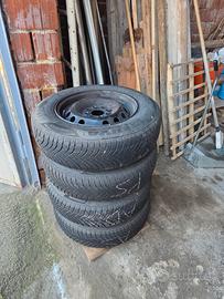 Cerchi in ferro e gomme 155/80 R13