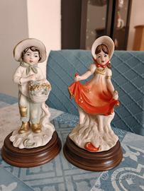 Coppia statuine Capodimonte 