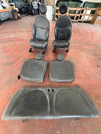 SET SEDILI IN PELLE FIAT 500