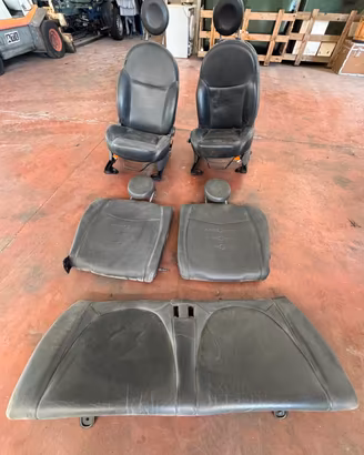 SET SEDILI IN PELLE FIAT 500