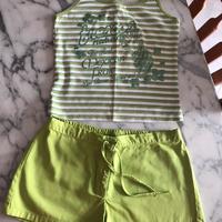 Top+ pantaloncino verde United Colors of Benetton