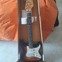 Chitarra elettronica con imballo