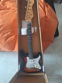Chitarra elettronica con imballo