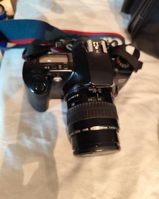 Canon EOS 500 analogica + obiettivo 75 -300 canon