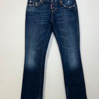 Dsquared2 jeans M flare cotone blu