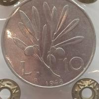 10 lire 1948 olivo