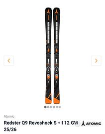 Atomic sci Redster Q9 Revoshock S + I 12 GW