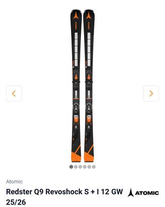 Atomic sci Redster Q9 Revoshock S + I 12 GW