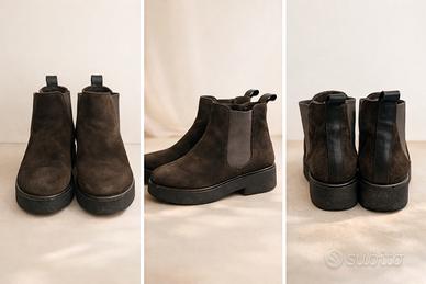 Chelsea boots in pelle scamosciata EU38