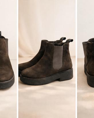 Chelsea boots in pelle scamosciata EU38