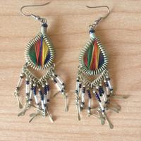 Orecchini colorati particolari