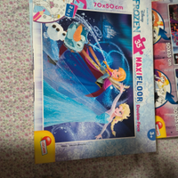 3 Puzzle tema frozen