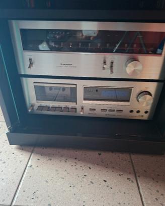 pioneer tuner TX608 e piastra CT F600