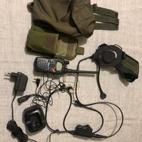 Midland g9 + auricolare tattico  tipo z-tac