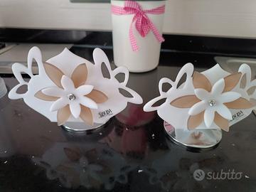 porta tovaglioli e porta bicchieri 